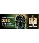 MetalGate Czech Death Fest 2024 - 10 ks vstupenek + 1 ks zdarma + triko zdarma