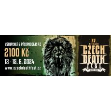MetalGate Czech Death Fest 2024 - 10 ks vstupenek + 1 ks zdarma + triko zdarma