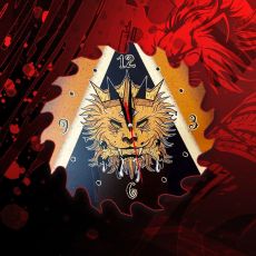 Nástěnné hodiny MetalGate Czech Death