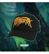 Kšiltovka Torthrry Destroy - 3D výšivka zlatá